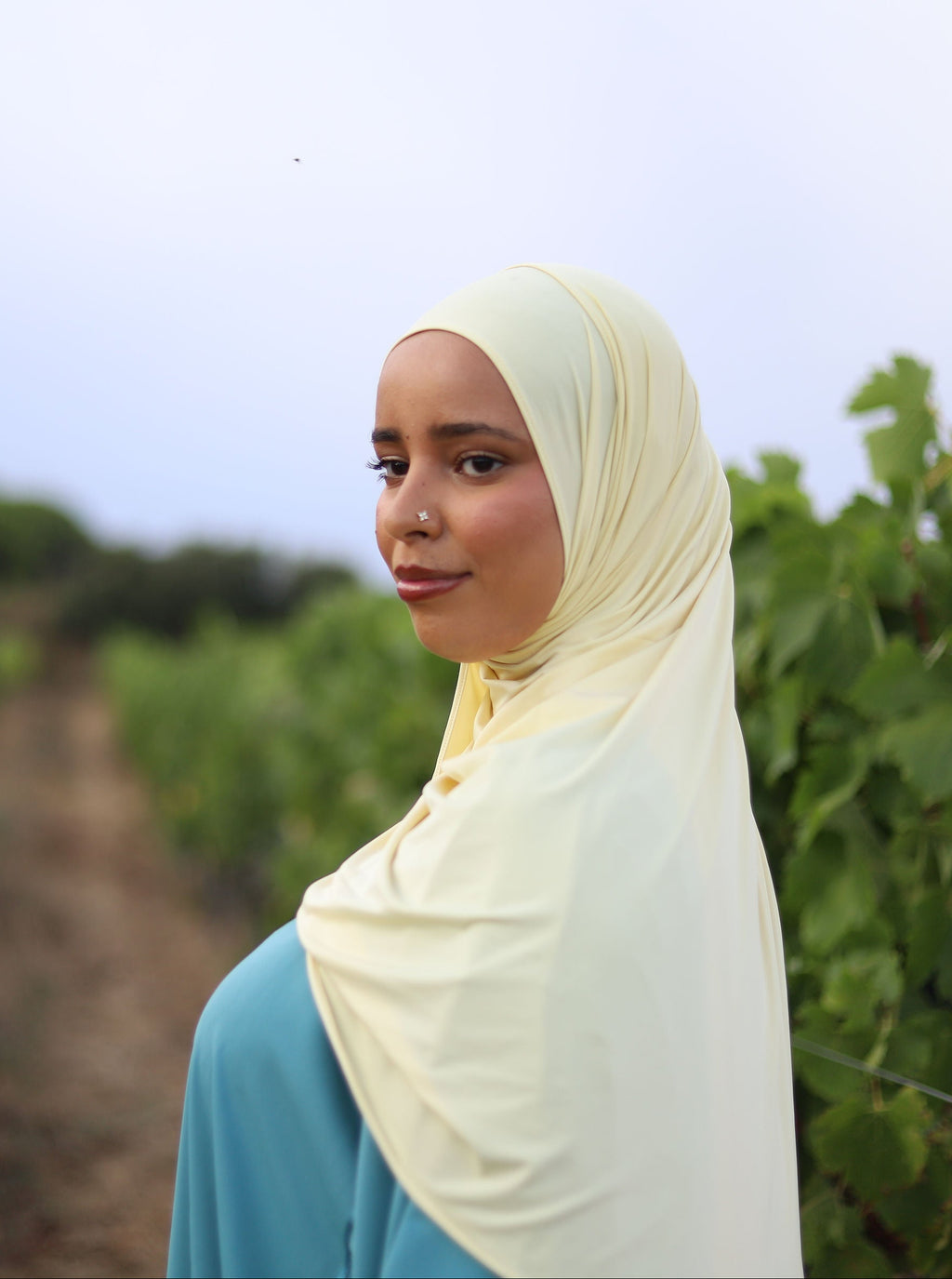 Liquid Jersey Hijab Butter