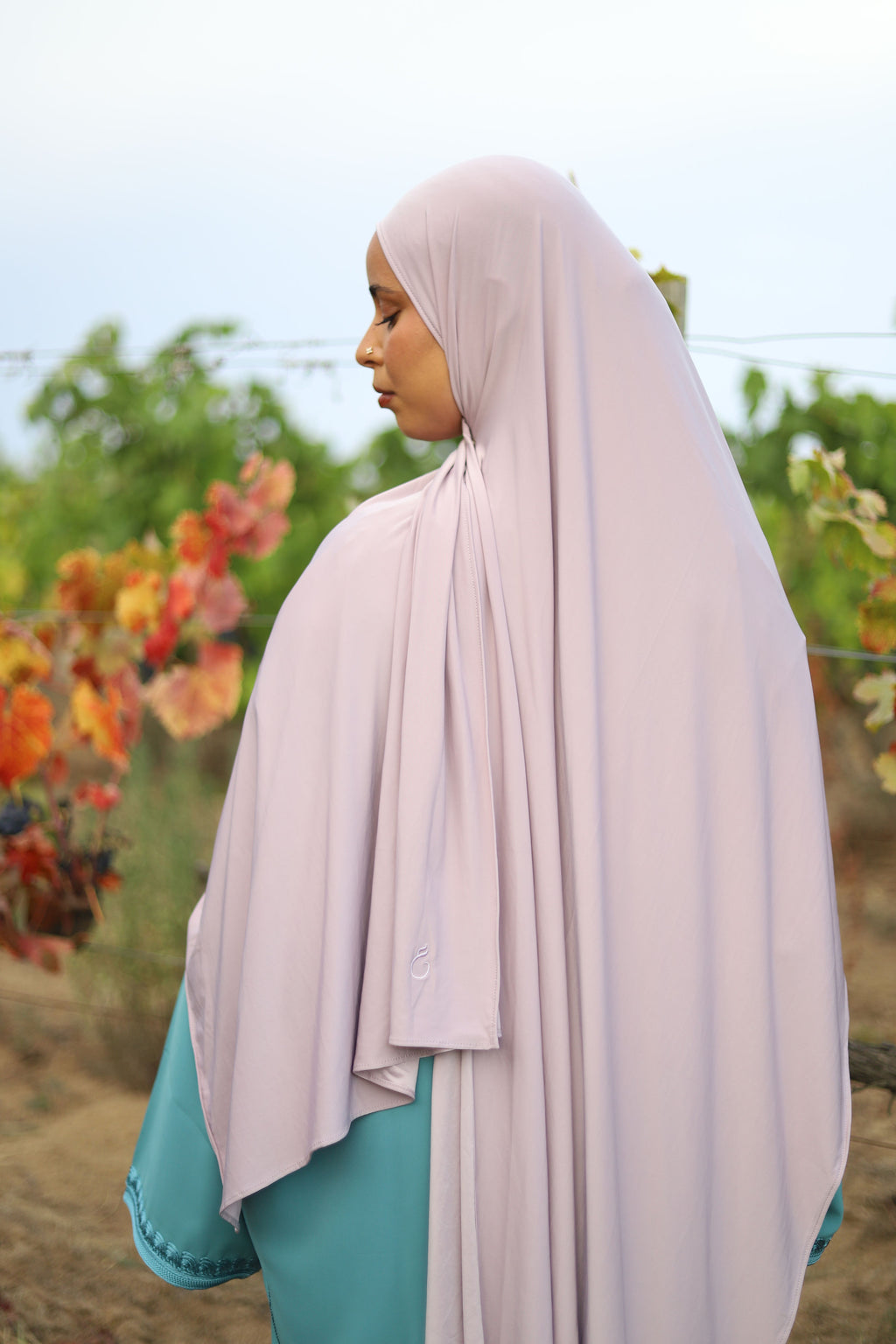 Liquid Jersey Hijab Lavanda