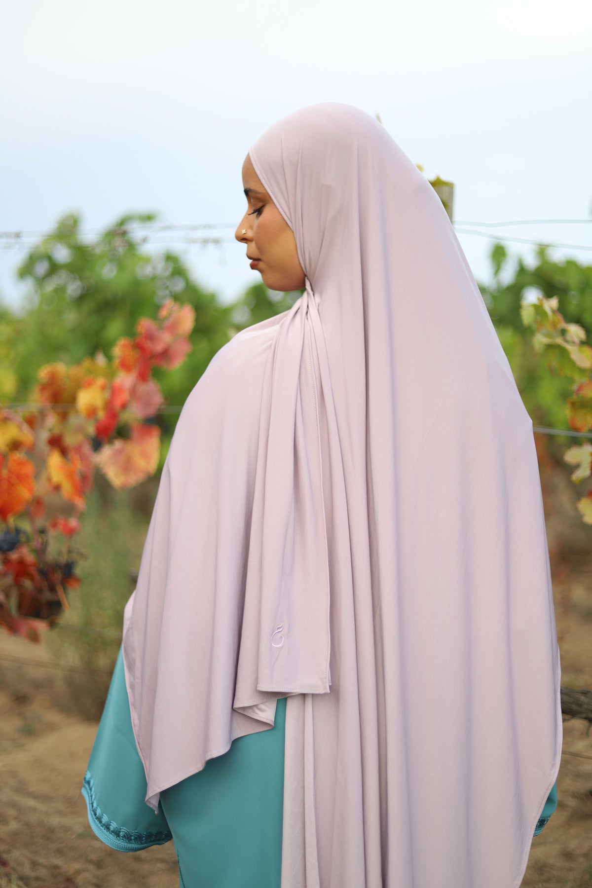 Liquid Jersey Hijab Lavanda