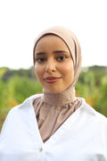 Instant Premium Jersey Hijab Qahwa