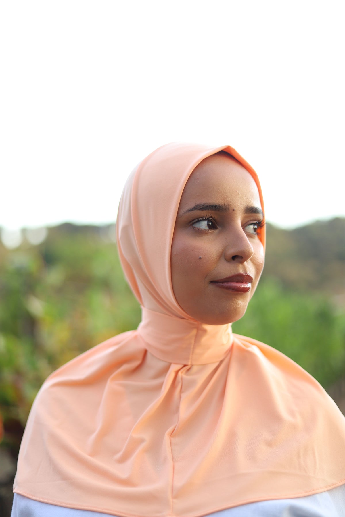 Instant Premium Jersey Hijab Burtuqal