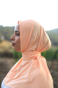 Instant Premium Jersey Hijab Burtuqal