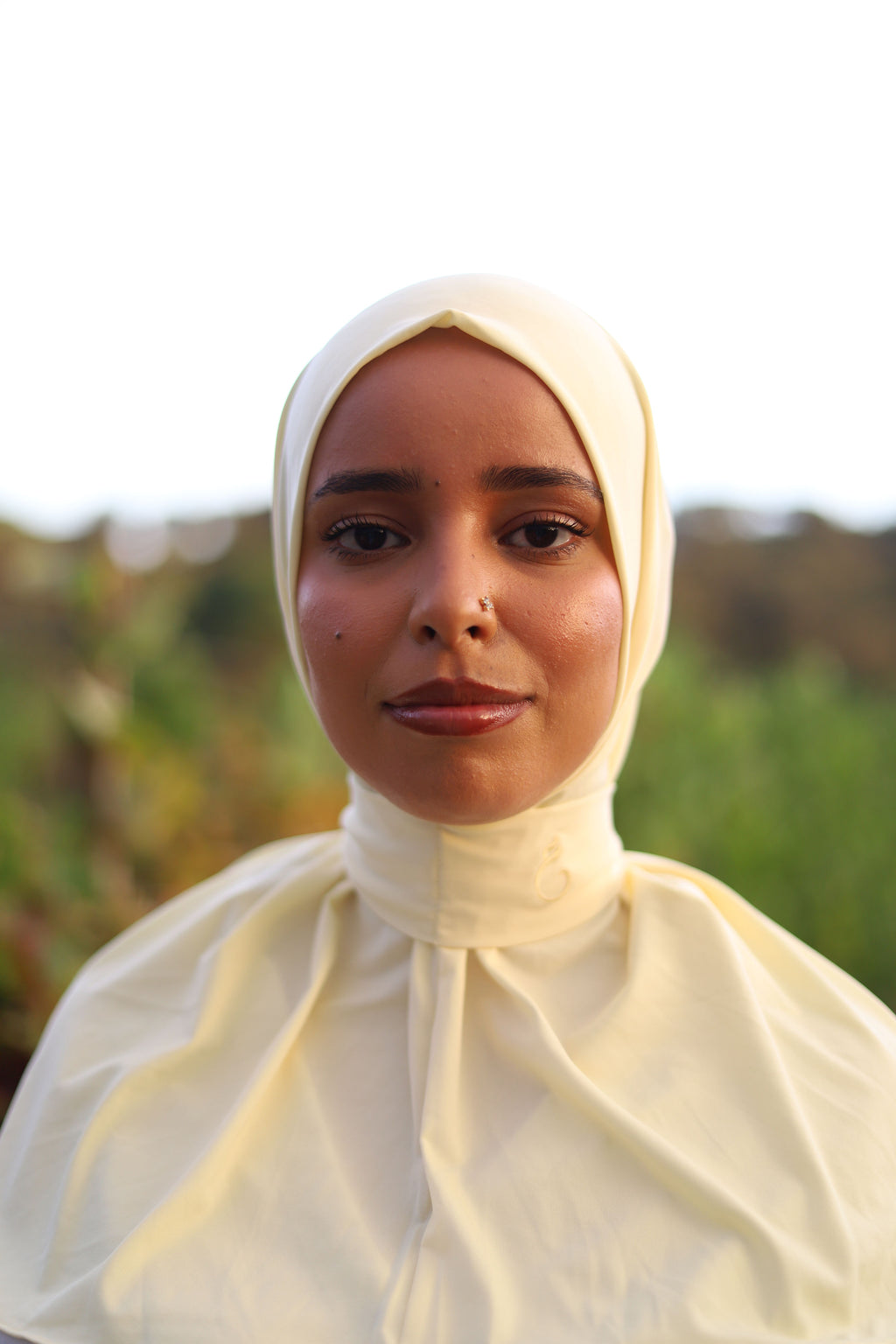 Instant Premium Jersey Hijab Vanilla