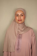 Bamboo Jersey Hijab Taupe